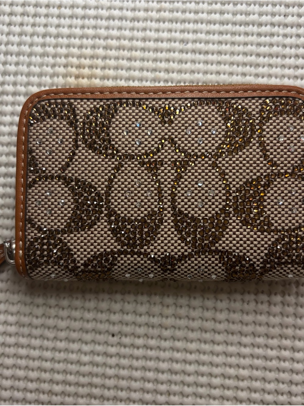 Coach crystal wallet